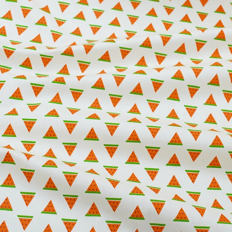 160x50cm Cotton Chino Fruit Pineapple Strawberry Peach Dress Cloth, Bed Sheet Tablecloth Handmade Shell Fabric