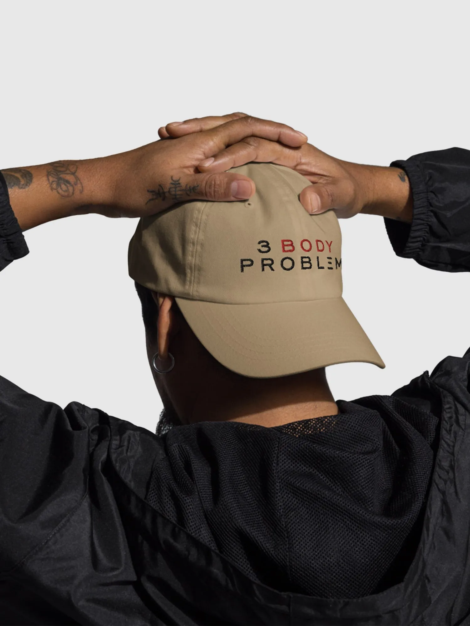 3 Body Problem Logo Dad Hat [Khaki]