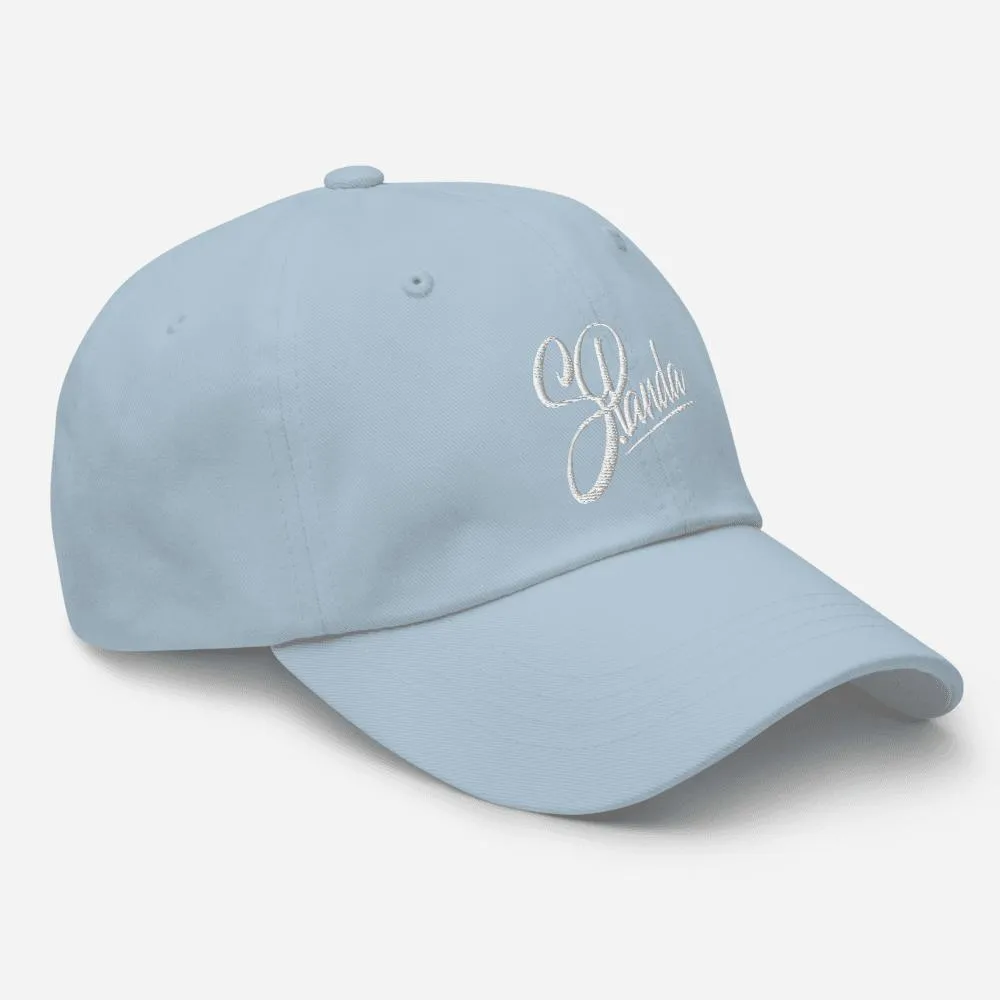 3D Embroided Signature Dad Hat / Baseball Cap