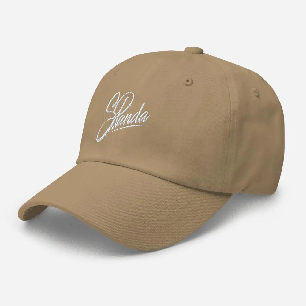 3D Embroided Signature Dad Hat / Baseball Cap