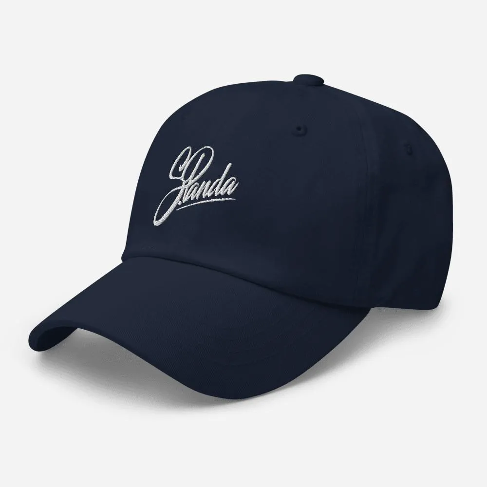 3D Embroided Signature Dad Hat / Baseball Cap