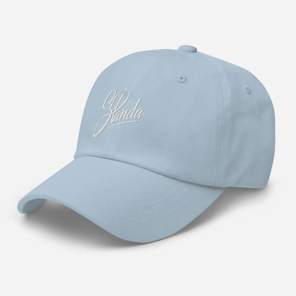 3D Embroided Signature Dad Hat / Baseball Cap