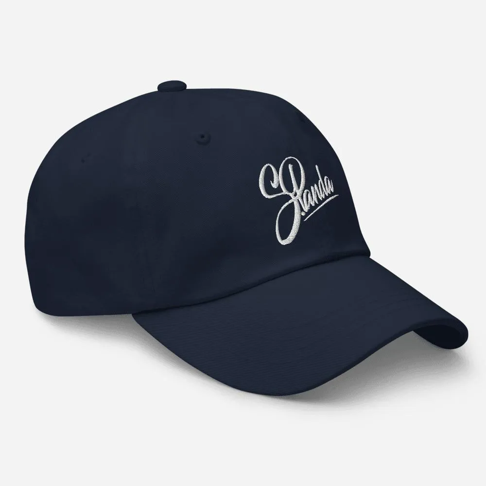 3D Embroided Signature Dad Hat / Baseball Cap