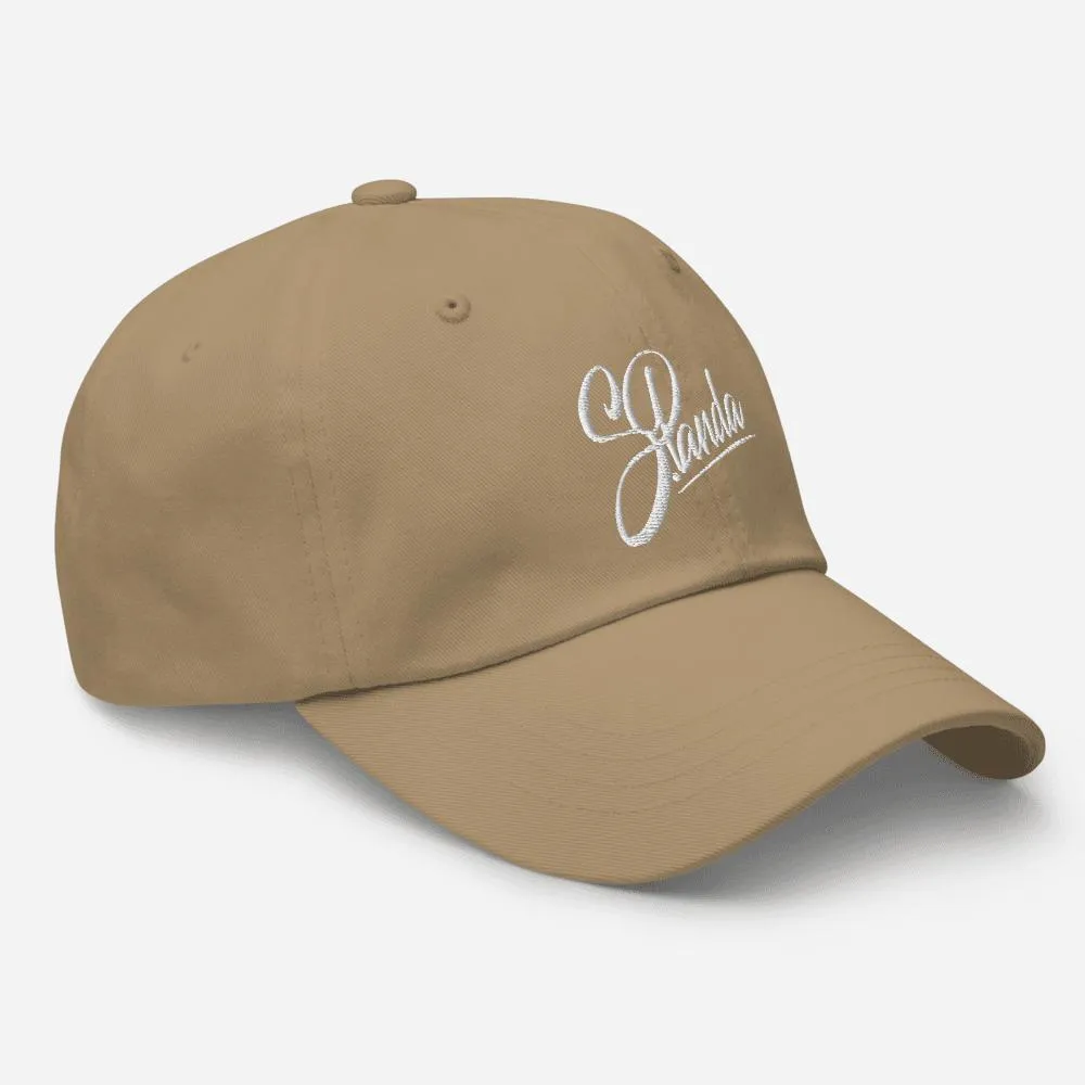 3D Embroided Signature Dad Hat / Baseball Cap