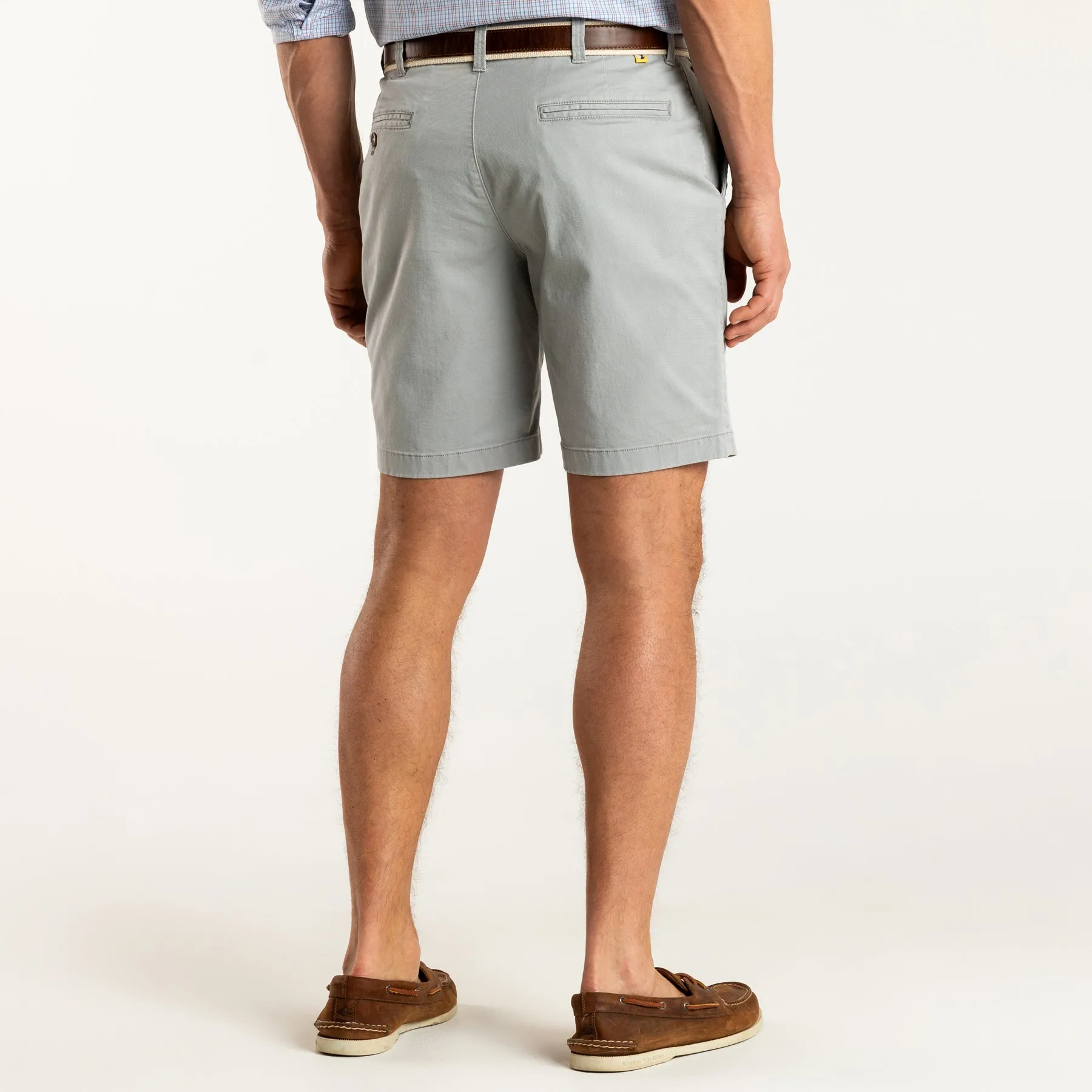 9" Gold School Chino Short - Limestone Gray