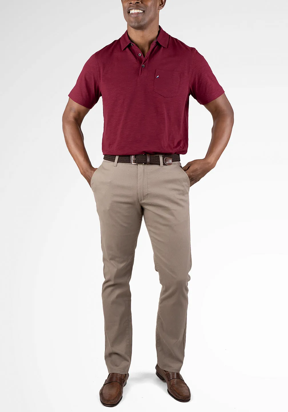 Airotec® Stretch Bedford Cord Chino Pant