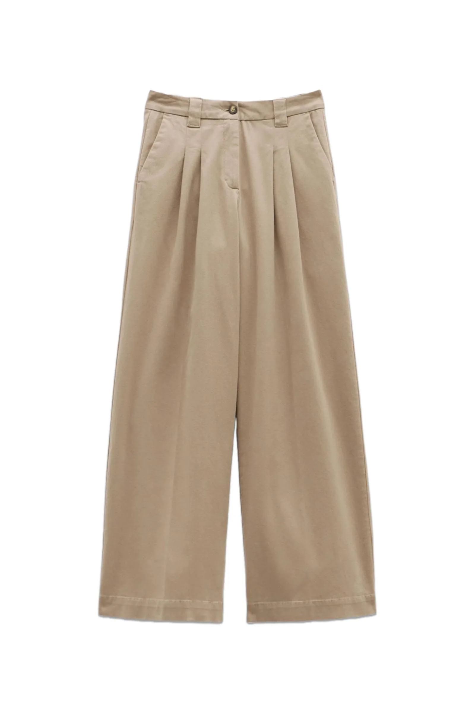 Ali Wide Chino Trousers