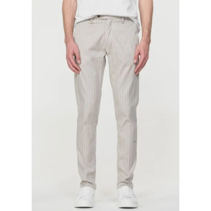 Antony Morato Hose Skinny Bryan beige gestreift MMTR00496