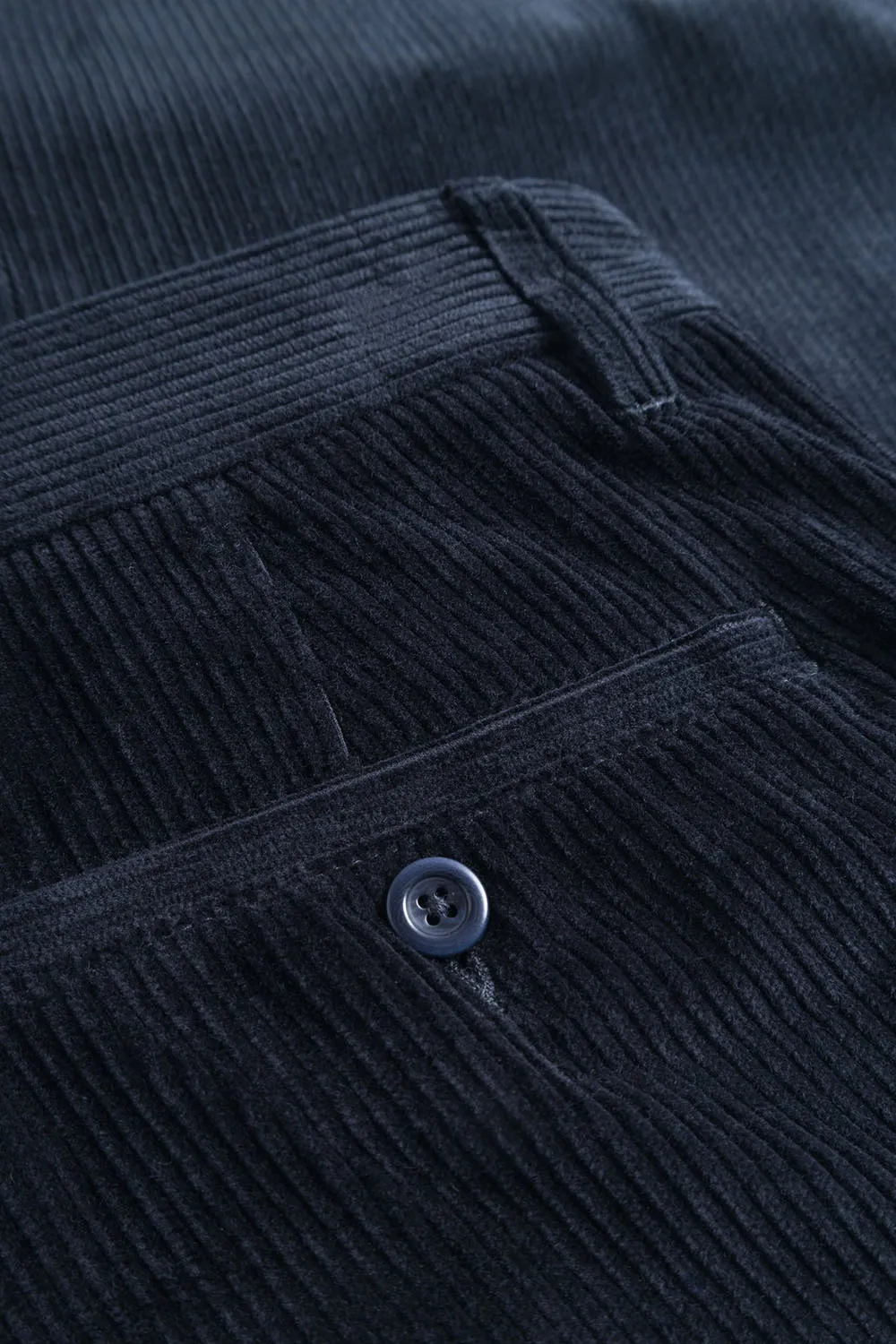 Aros Regular Wide Wale Corduroy Chino - Dark Navy