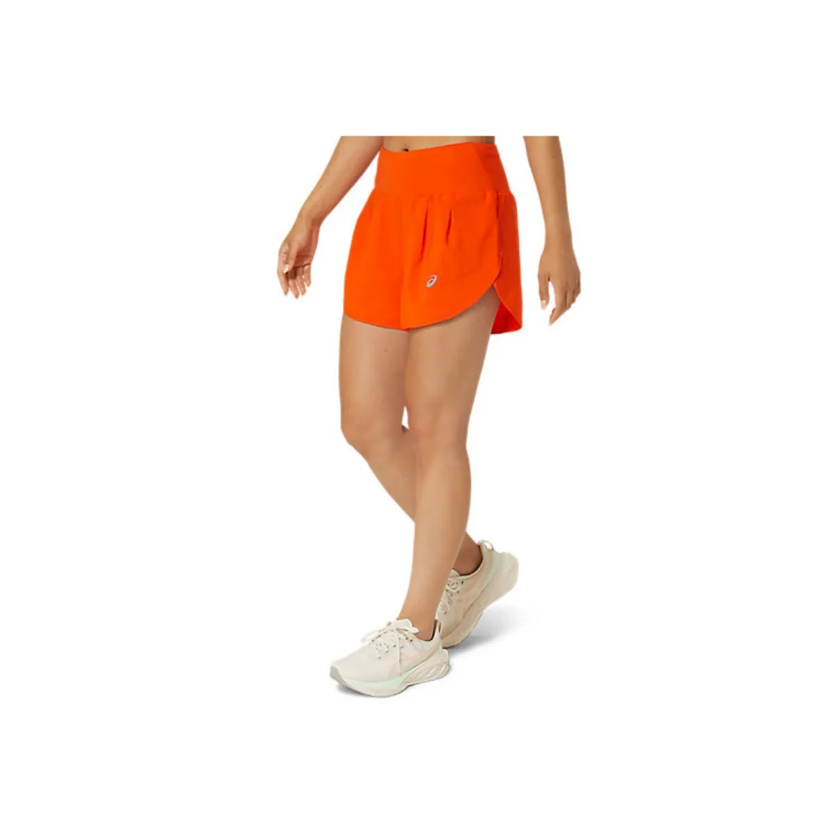 Asics Road 3.5In Orange Women's Shorts