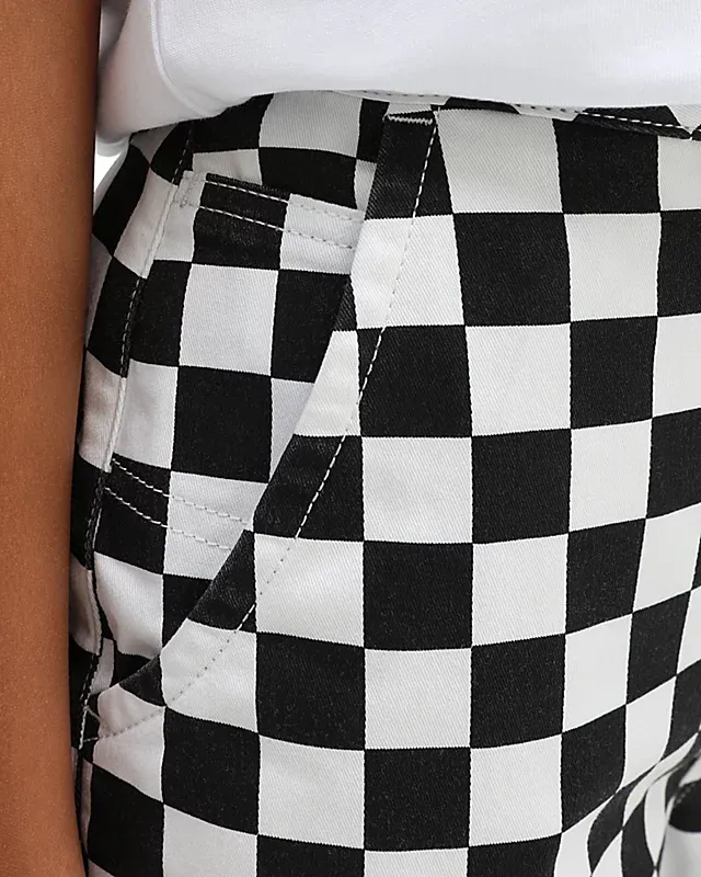 Authentic Chino Print Trousers in Checkerboard