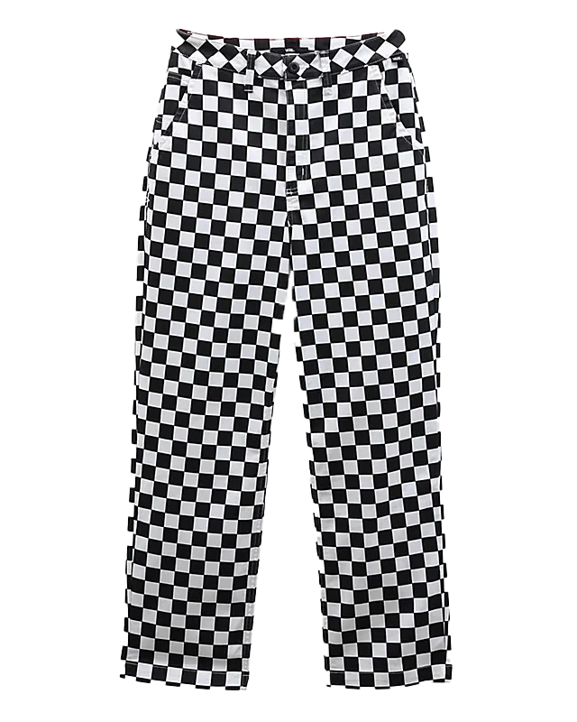 Authentic Chino Print Trousers in Checkerboard