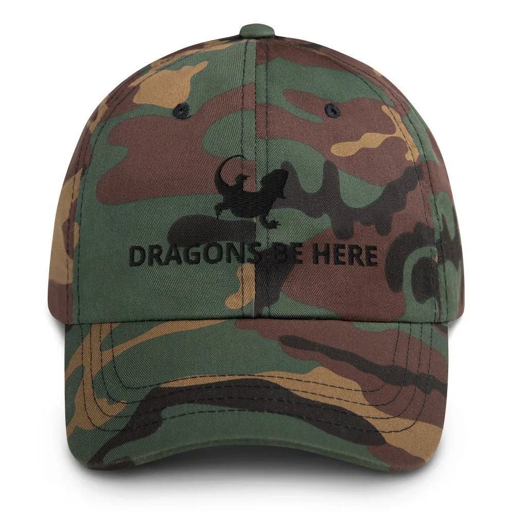 Bearded Dragon Hat | Dragons Be Here | Perfect gift for the beardie lover!