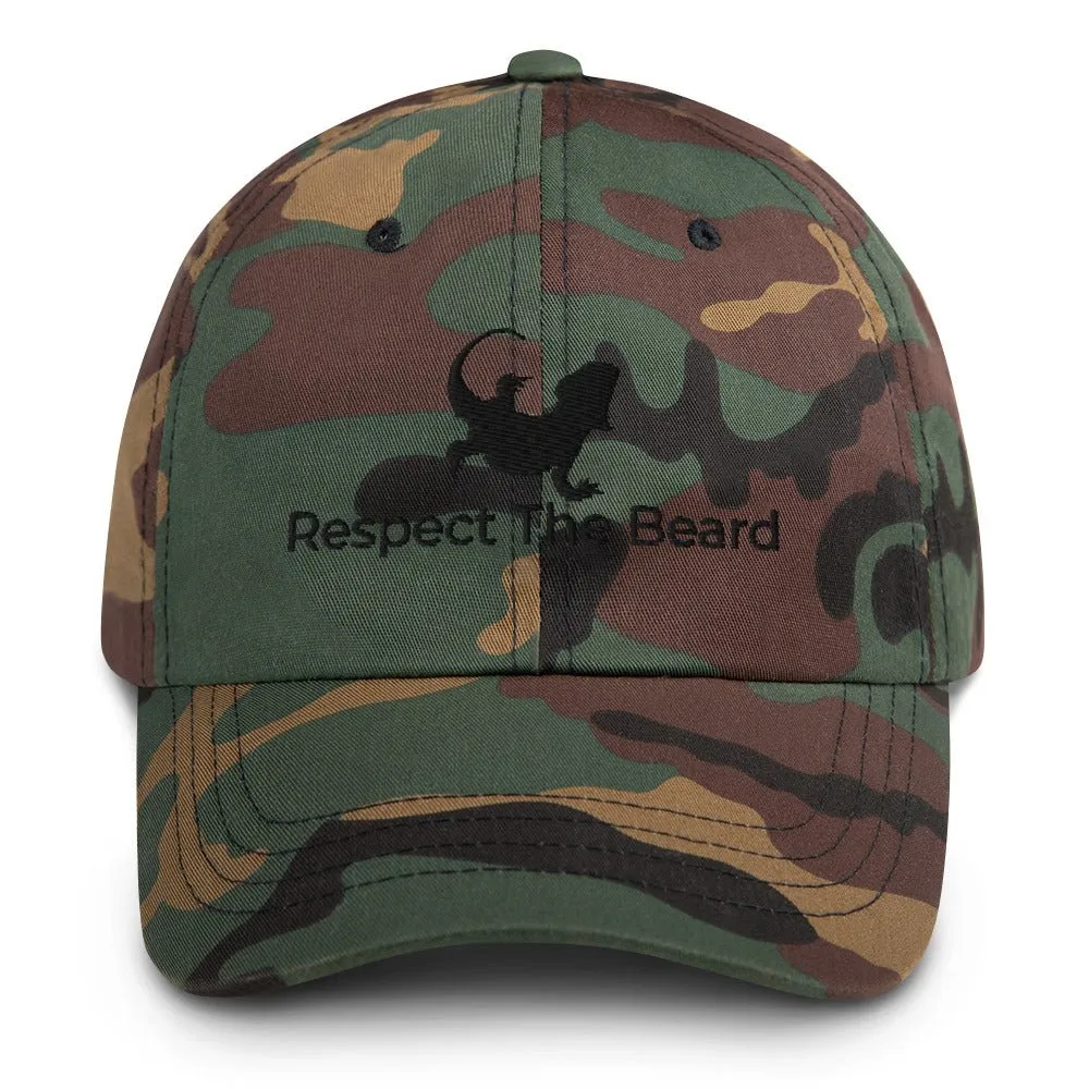 Bearded Dragon Hat | Respect The Beard | Perfect gift for the Beardie lover!