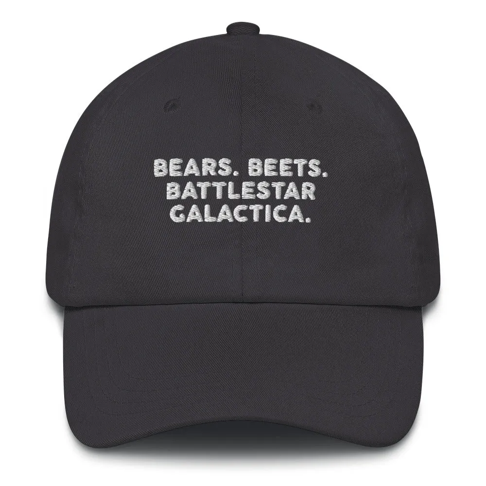 Bears. Beets. Battlestar Galactica - Dad Hat