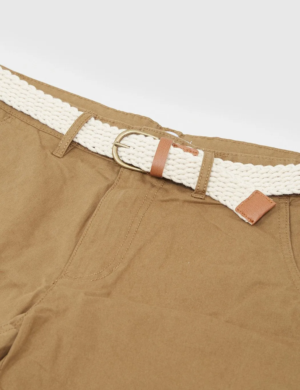 Bellfield Francis Chino Shorts - Tobacco