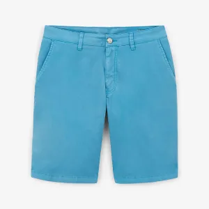 Bermuda chino 200 coupe confort azur