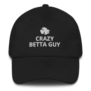 Betta Hat | Crazy Betta Guy | Perfect gift for the Betta Fish lover! | Multiple Hat Colors Available