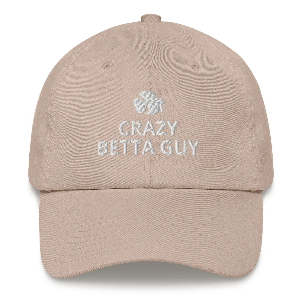 Betta Hat | Crazy Betta Guy | Perfect gift for the Betta Fish lover! | Multiple Hat Colors Available