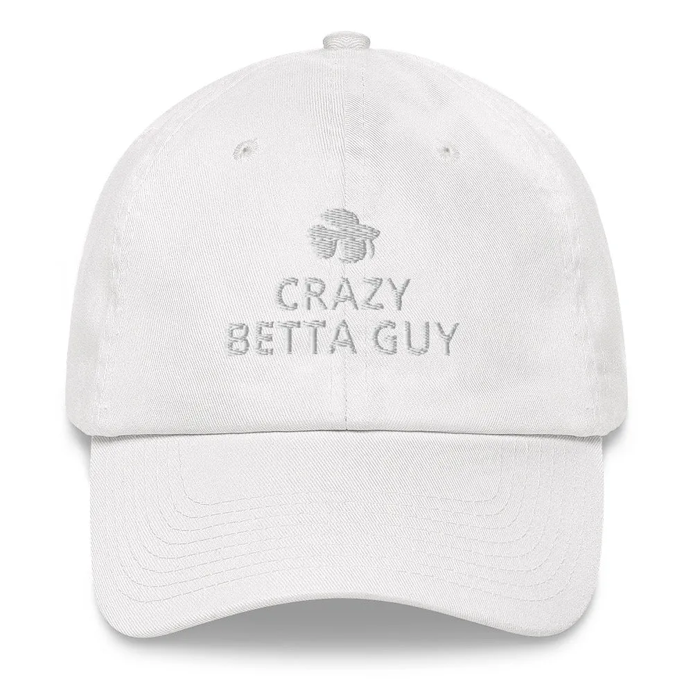 Betta Hat | Crazy Betta Guy | Perfect gift for the Betta Fish lover! | Multiple Hat Colors Available