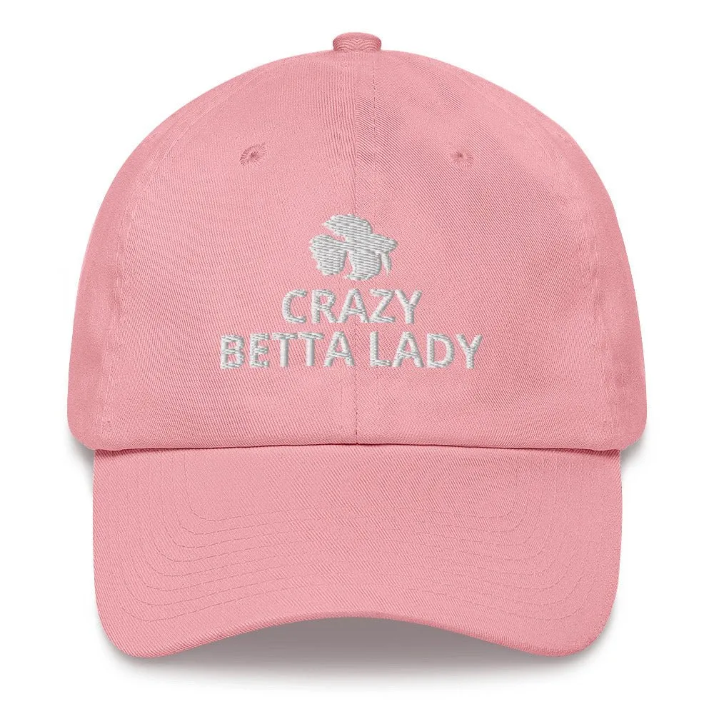 Betta Hat | Crazy Betta Lady | Perfect gift for the Betta Fish lover! | Multiple Hat Colors Available