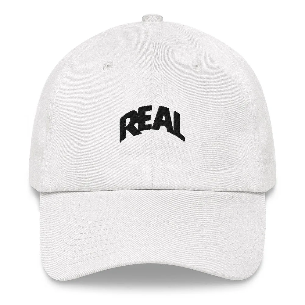 BHR Real Dad Hat White