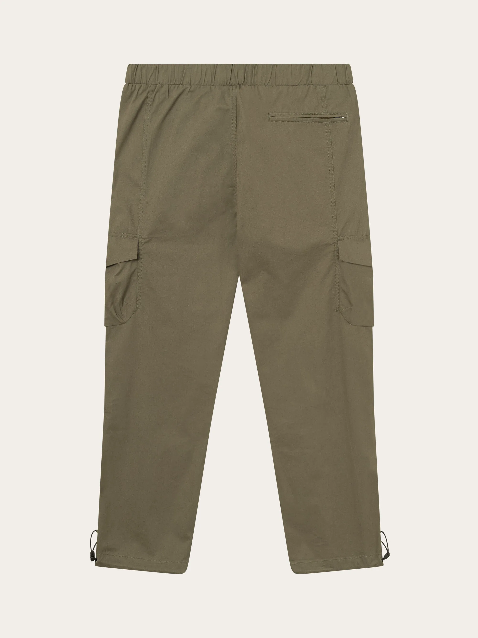 BIRCH hybrid twill belt cargo pants - Dark Olive