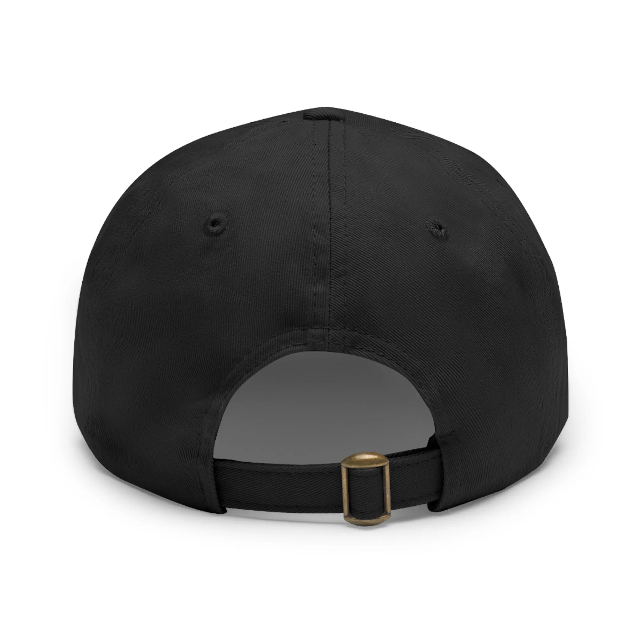 Black People Dad Hat with Leather Patch