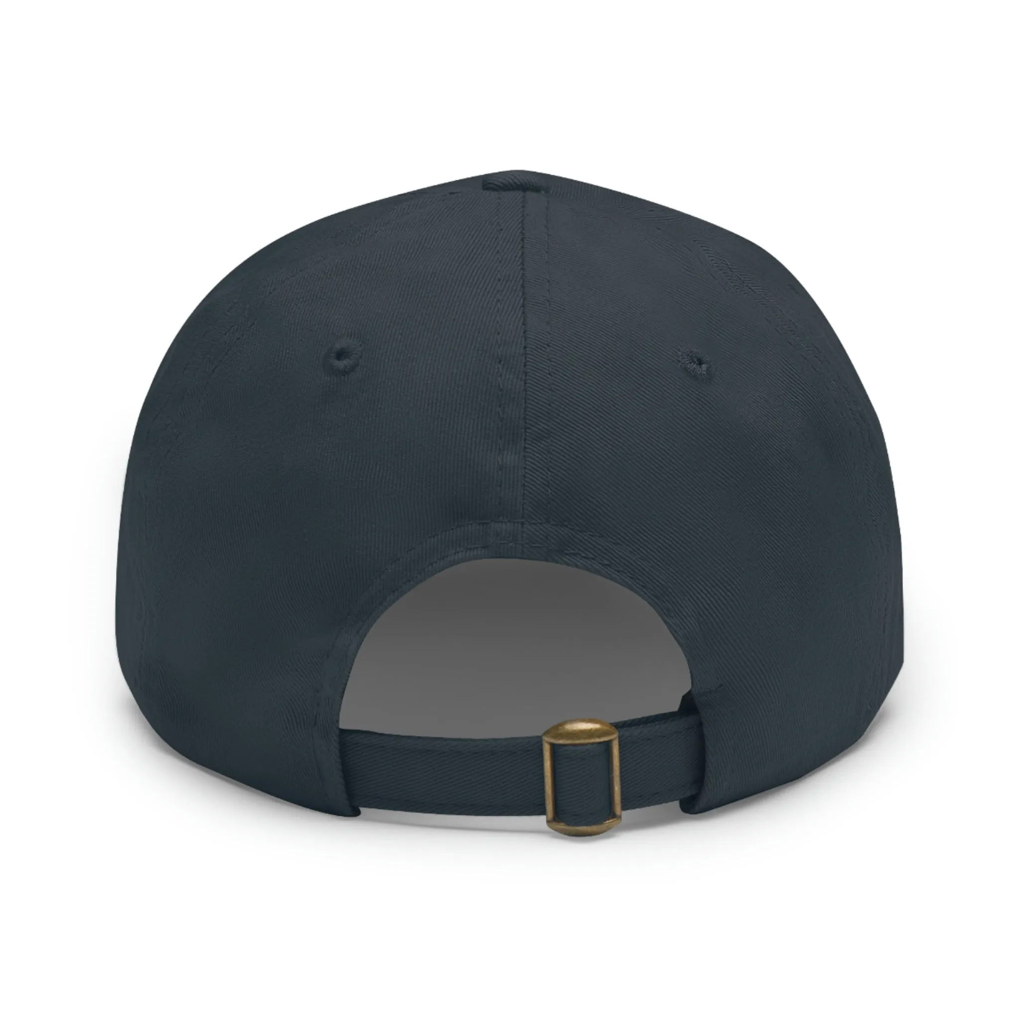 Born to Ride Horse POD Dad Hat with Leather Patch (Round)