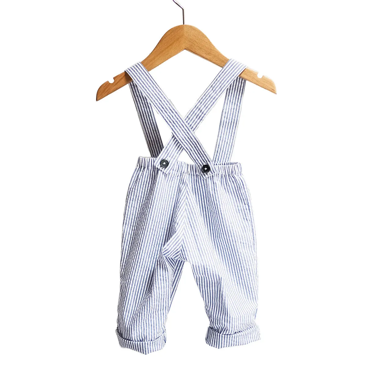 BRIGHTON Pants/shorty with Suspenders - 6M/4Y- Paper Sewing Pattern