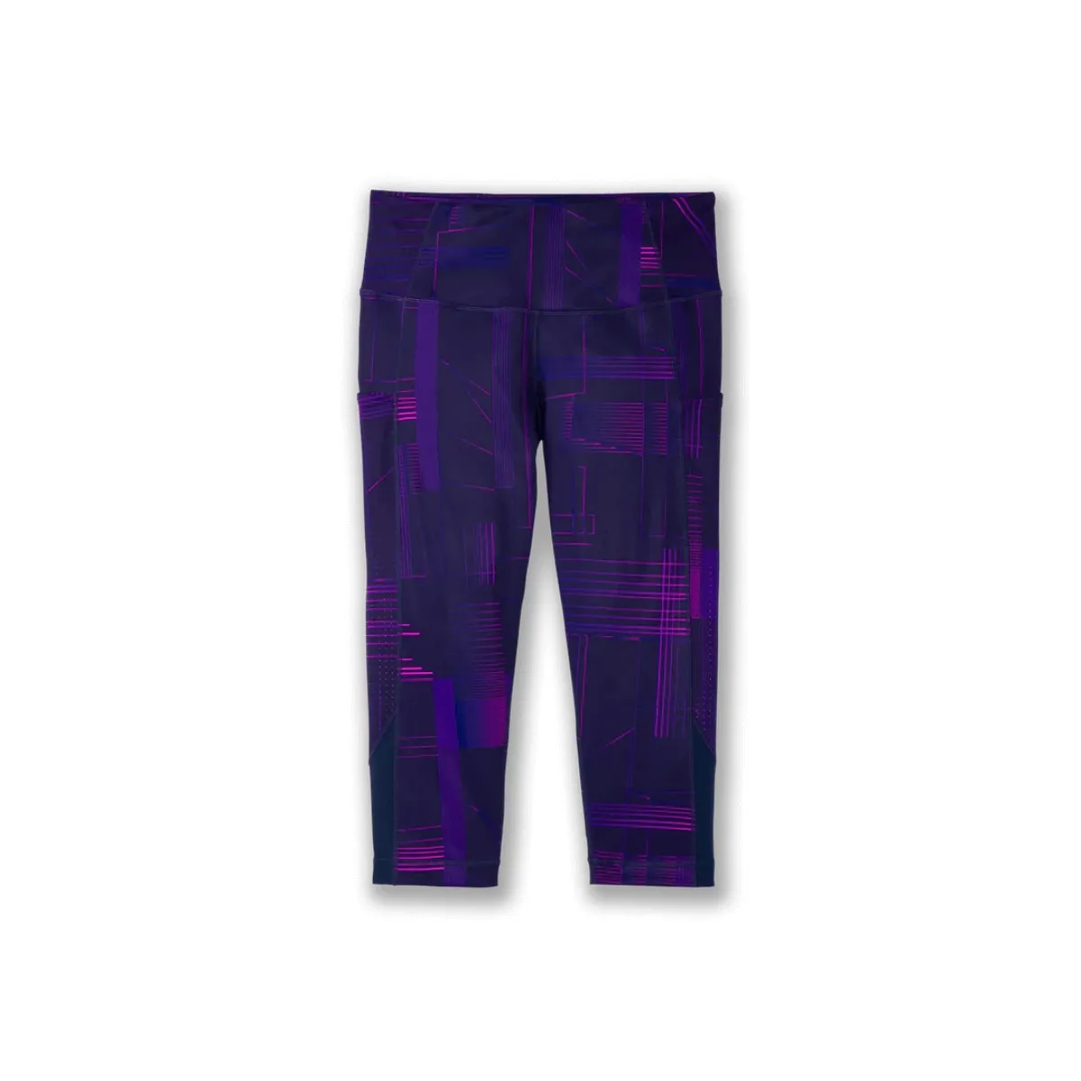 Brooks Method 1/2 Crop Tights Purple Women