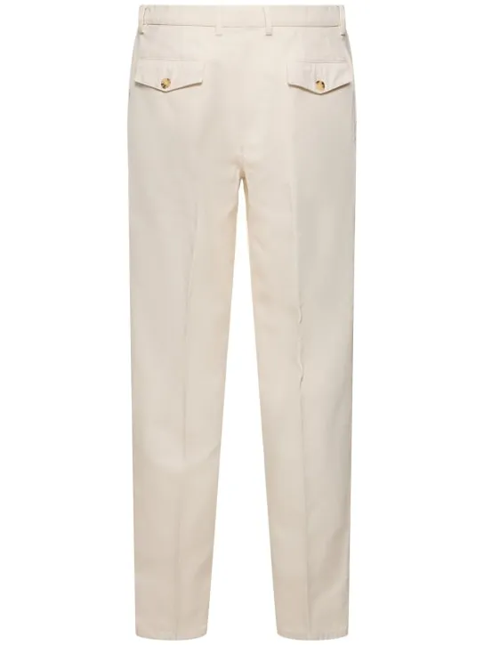 Brunello Cucinelli   Cotton gabardine pants 