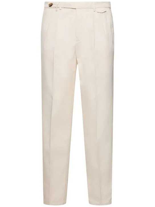 Brunello Cucinelli   Cotton gabardine pants 