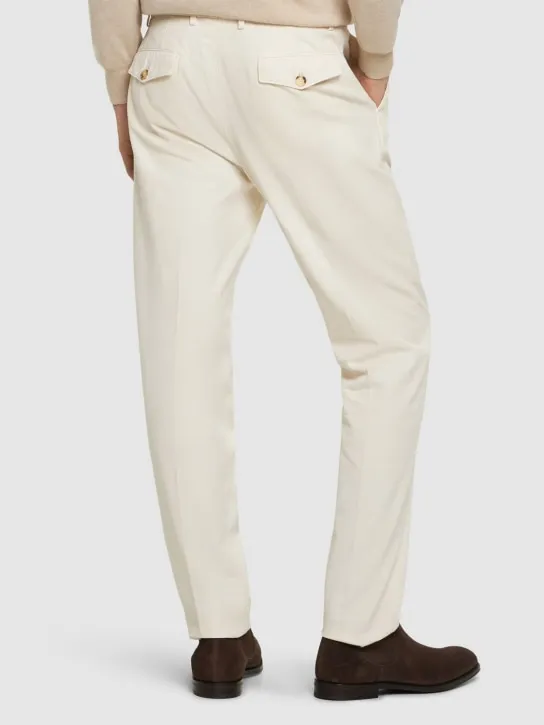 Brunello Cucinelli   Cotton gabardine pants 