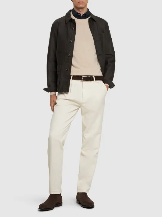 Brunello Cucinelli   Cotton gabardine pants 