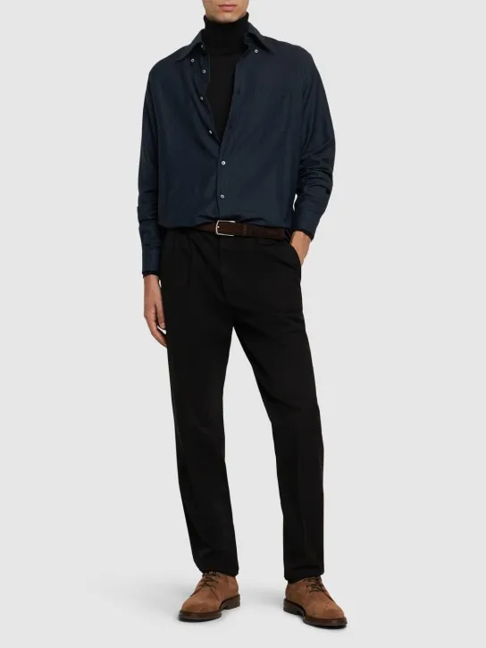 Brunello Cucinelli   Cotton gabardine pants 