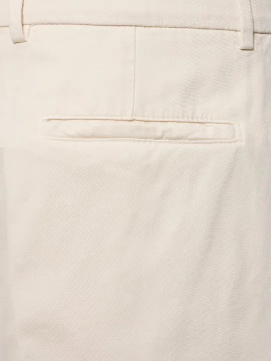 Brunello Cucinelli   Cotton gabardine straight pants 