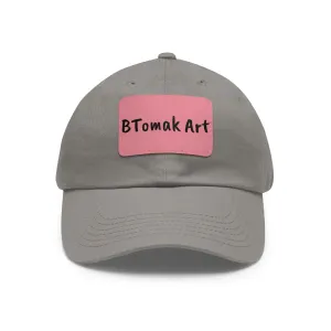 BTomak Art Dad Hat with Leather Patch