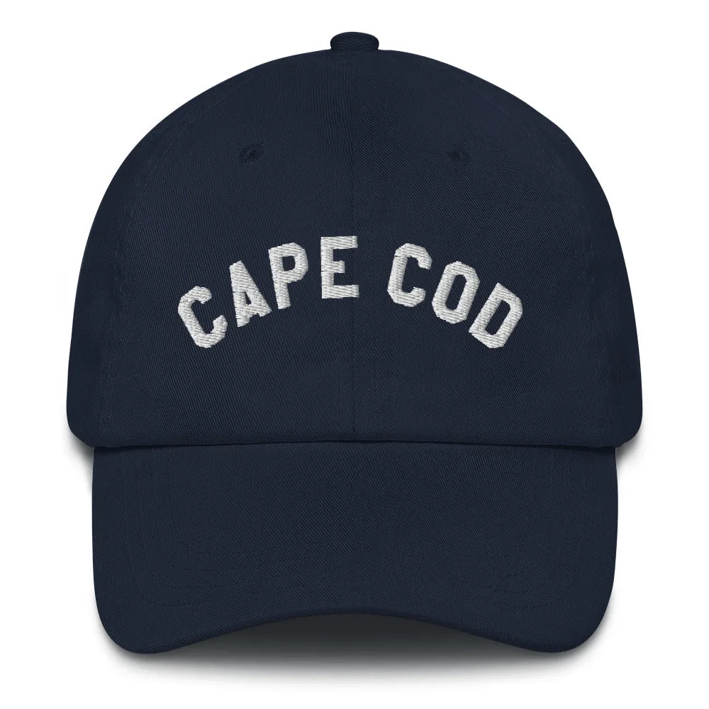 Cape Cod Baseball Dad Hat Cap, Mom Trucker Men Women Embroidery Embroidered Beach Boating Hat