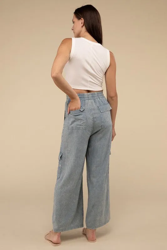 Cargo Pants with Elastic Waist *Online Only*