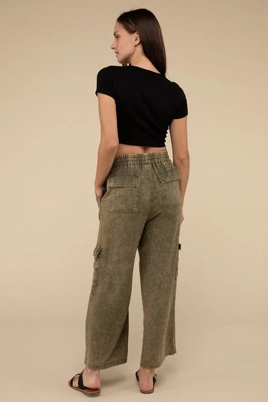 Cargo Pants with Elastic Waist *Online Only*