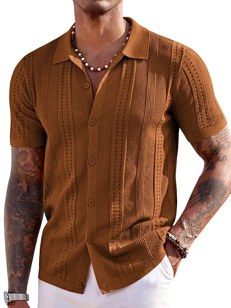 Casual Breathable Knit Beach Shirt (US Only)