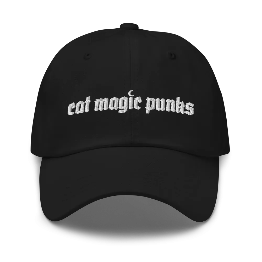 Cat Magic Punks Logo Hat