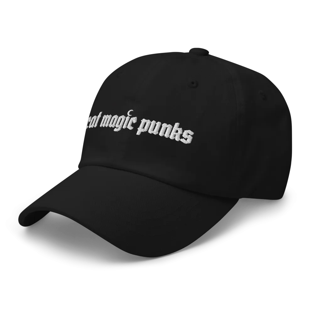 Cat Magic Punks Logo Hat