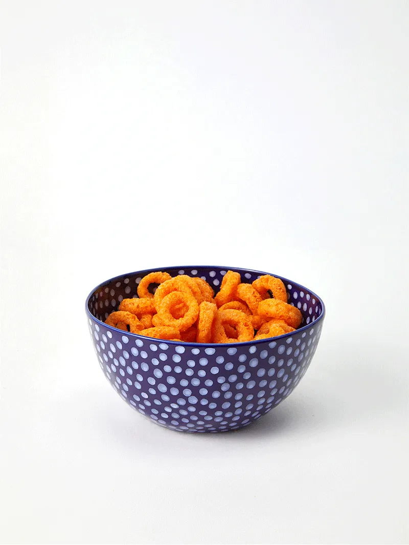 CHINO BOWL BLUE SPOT