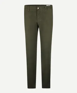 Chino Moleskin Slim Fit | Pine Green