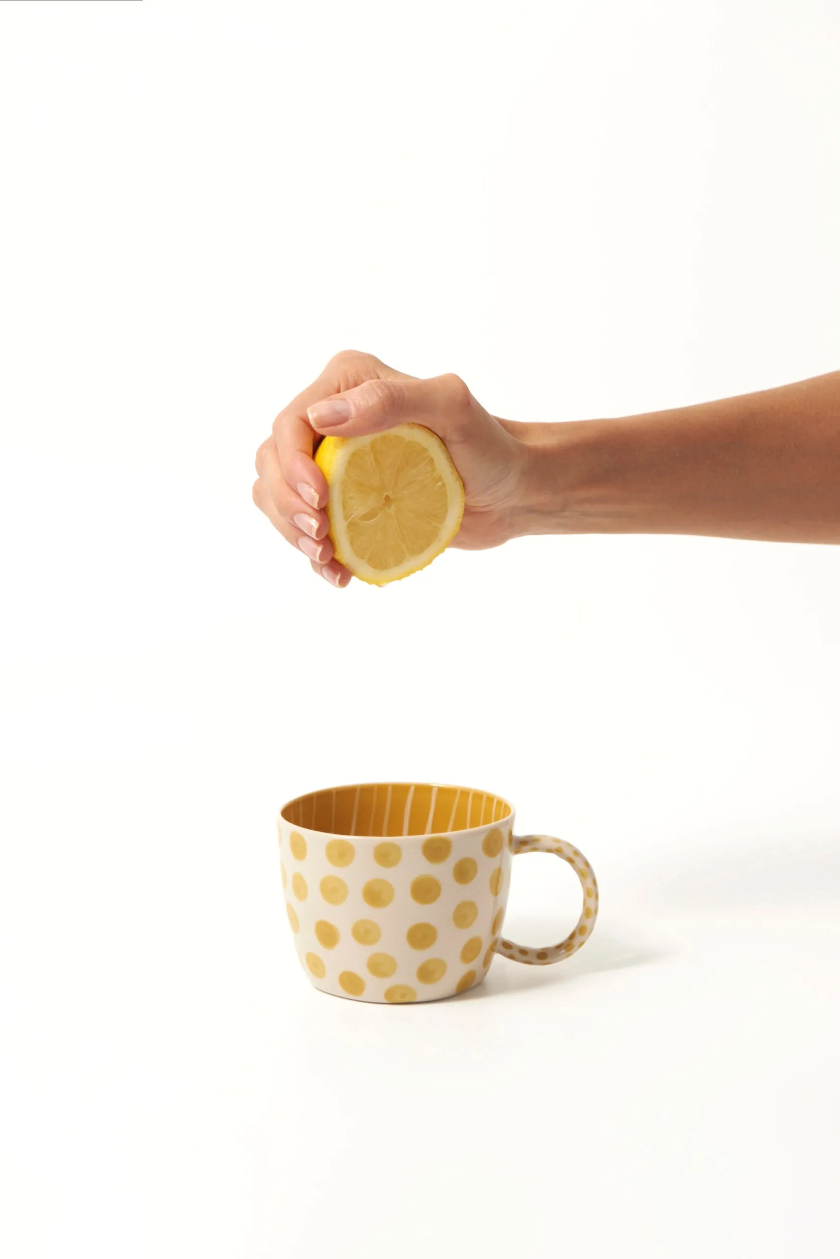 CHINO MUG MUSTARD DOT