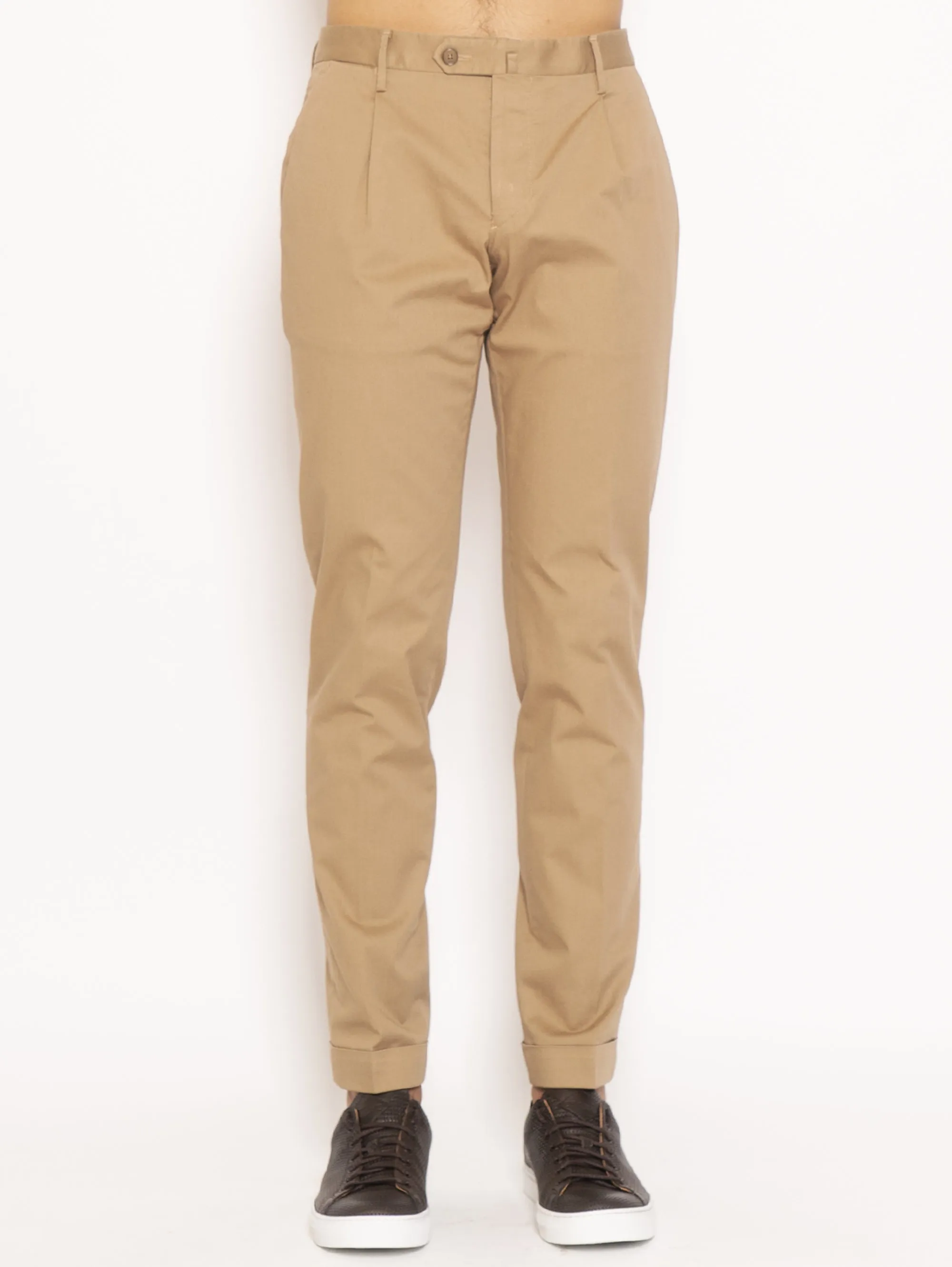 Chino Sartoriale con Pence - Beige