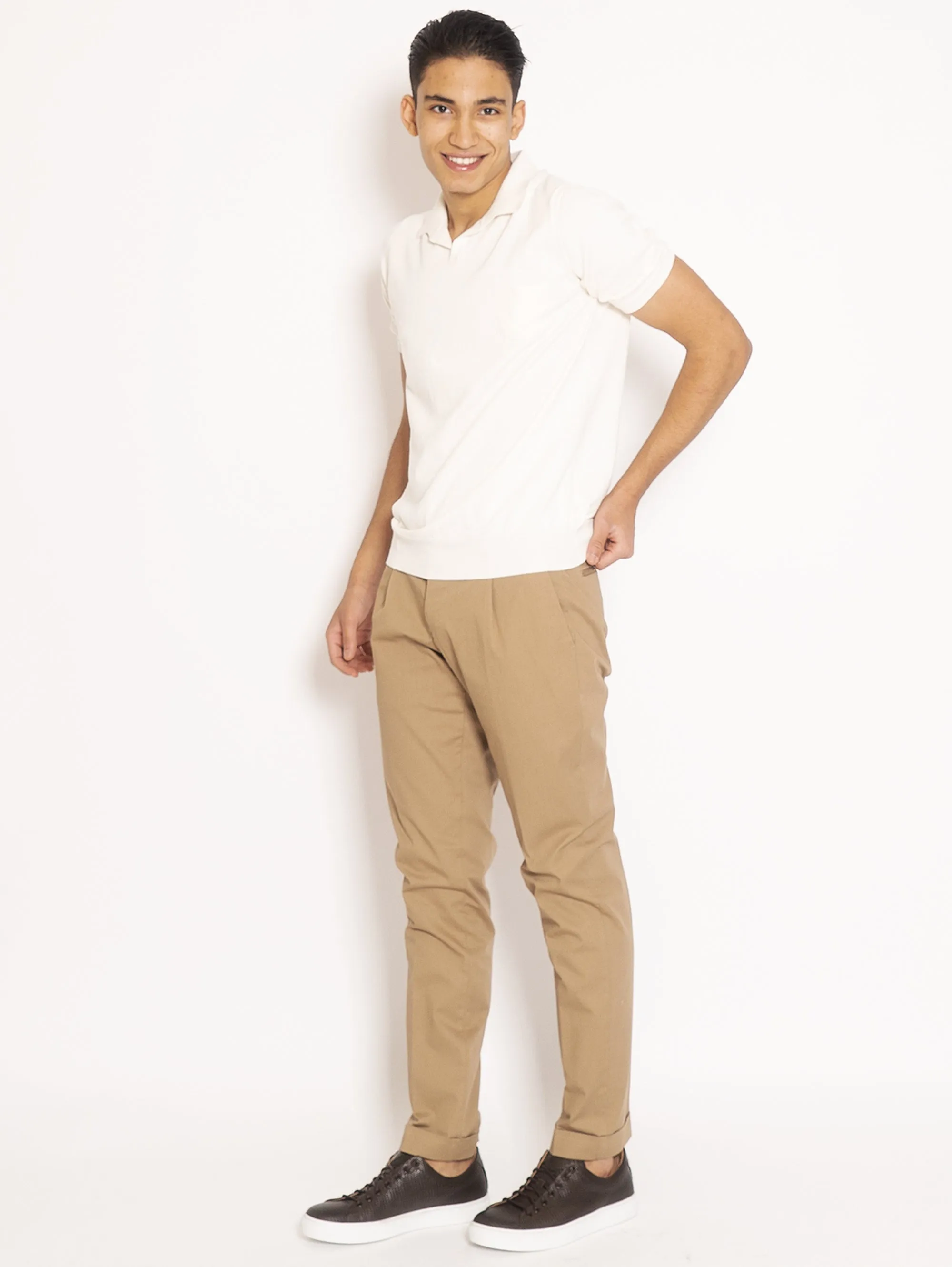 Chino Sartoriale con Pence - Beige