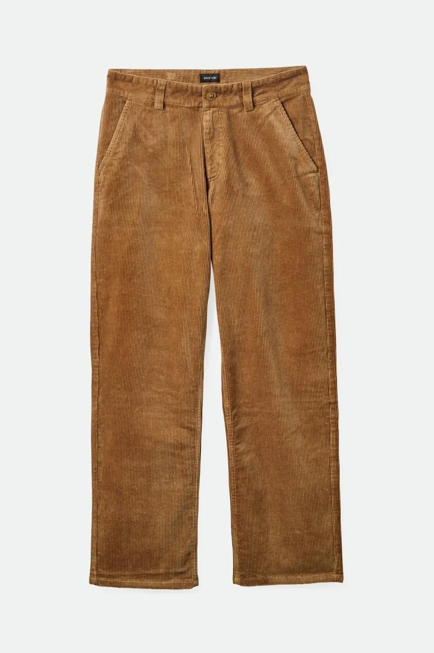 Choice Chino Relaxed Pant - Khaki Cord